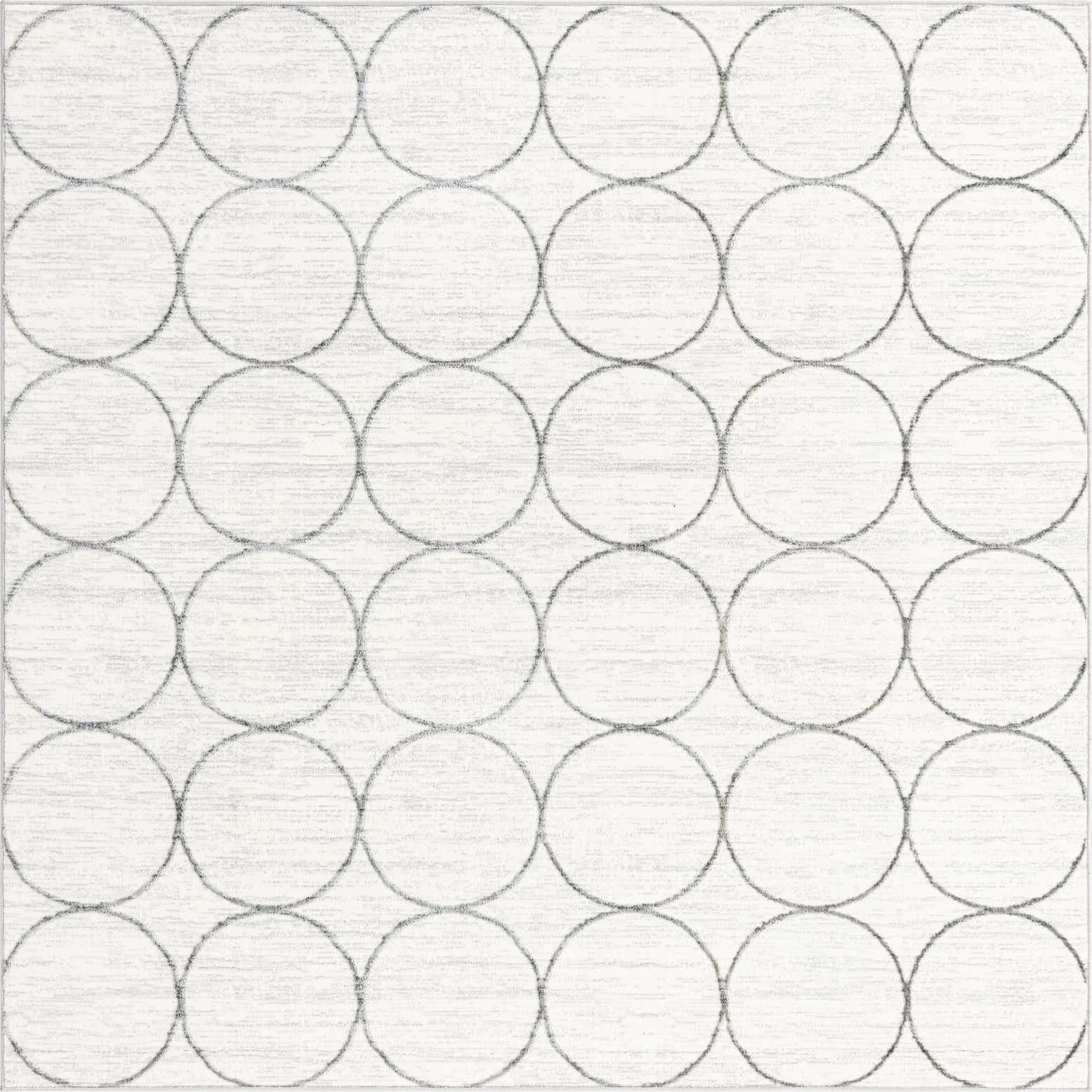7' x 7' Lattice Trellis Square Rug