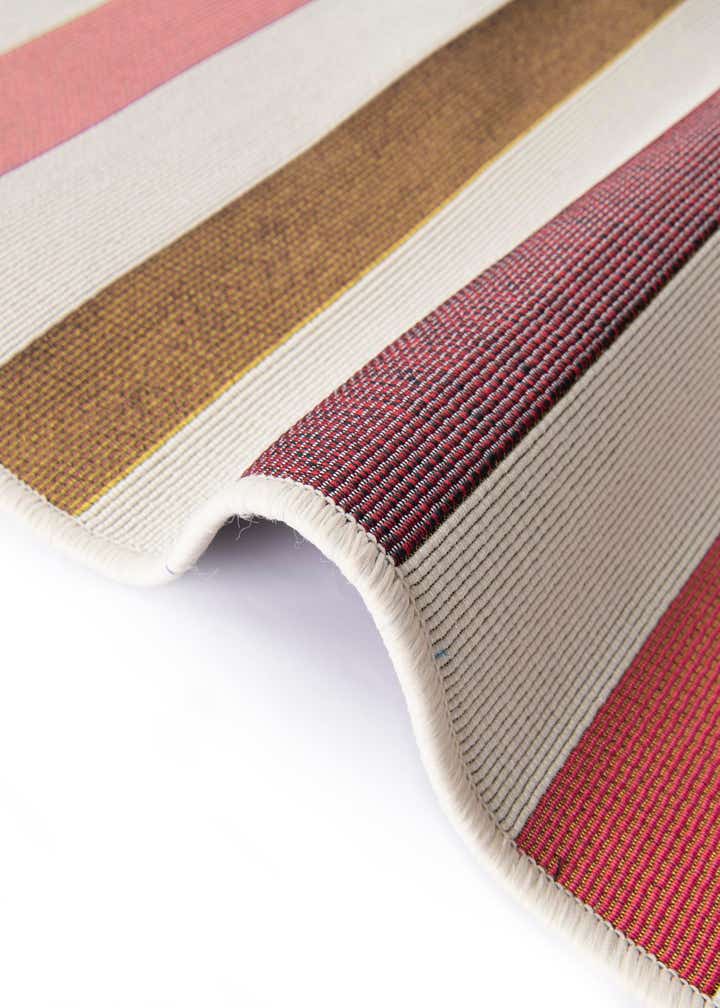 10' x 10' Easy-Clean Ribbon Indoor / Outdoor Square Rug