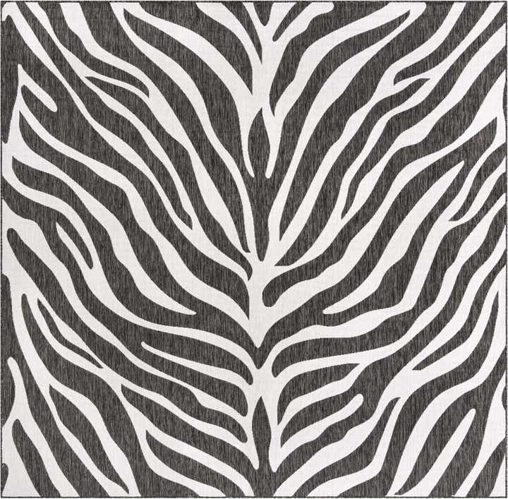 10' x 10' Easy-Clean Safari Indoor / Outdoor Square Rug