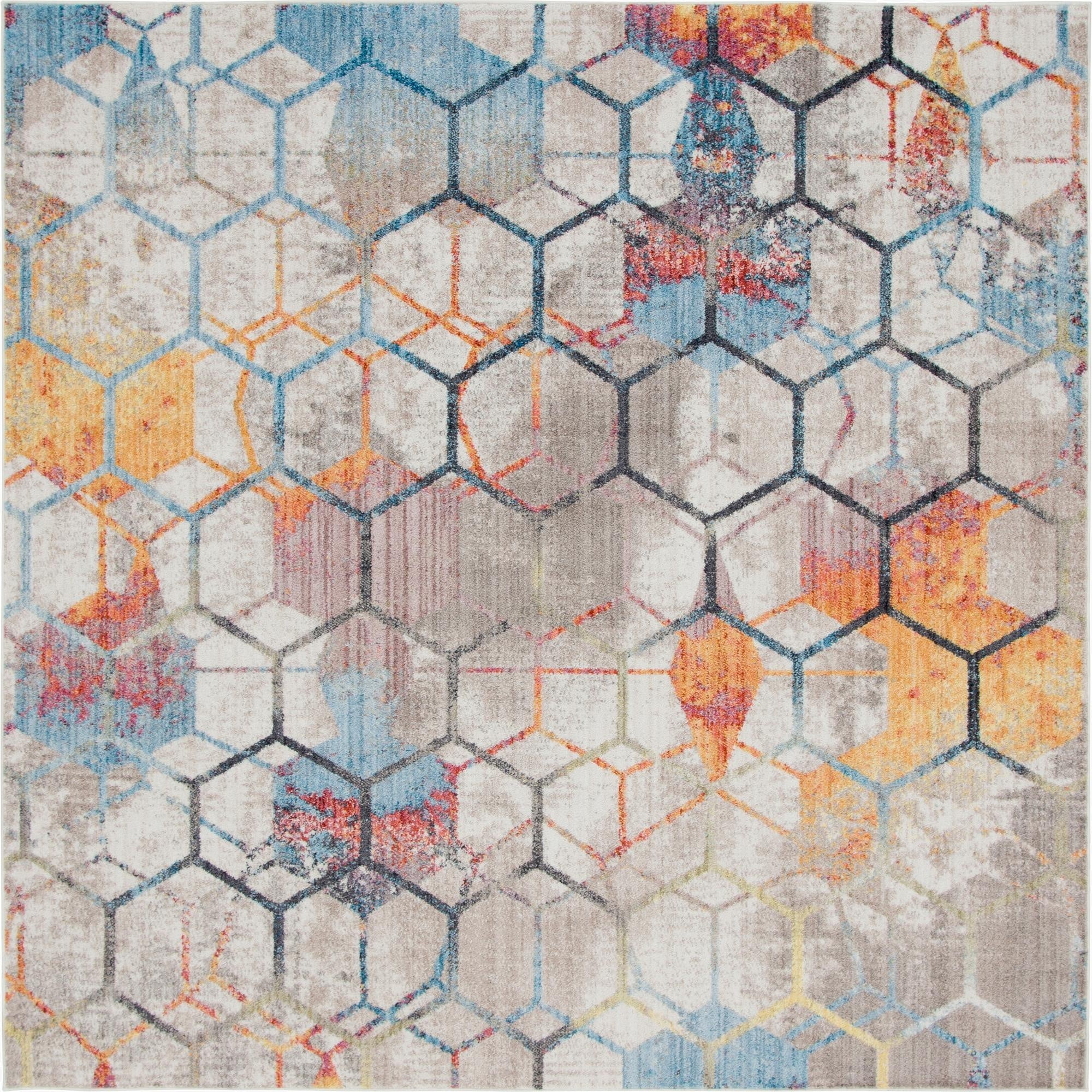 8' x 8' Prism Square Rug