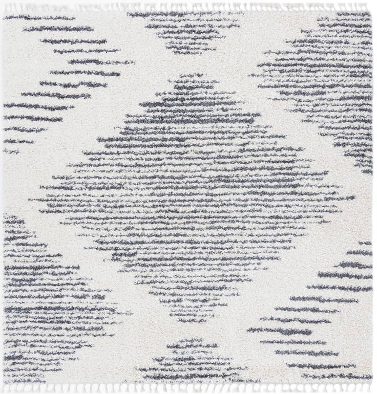 Detail image of 10' x 10' Serenity Shag Square Rug