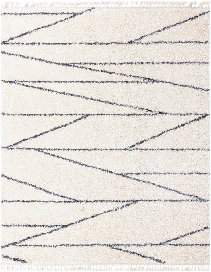 Detail image of 10' x 10' Serenity Shag Square Rug