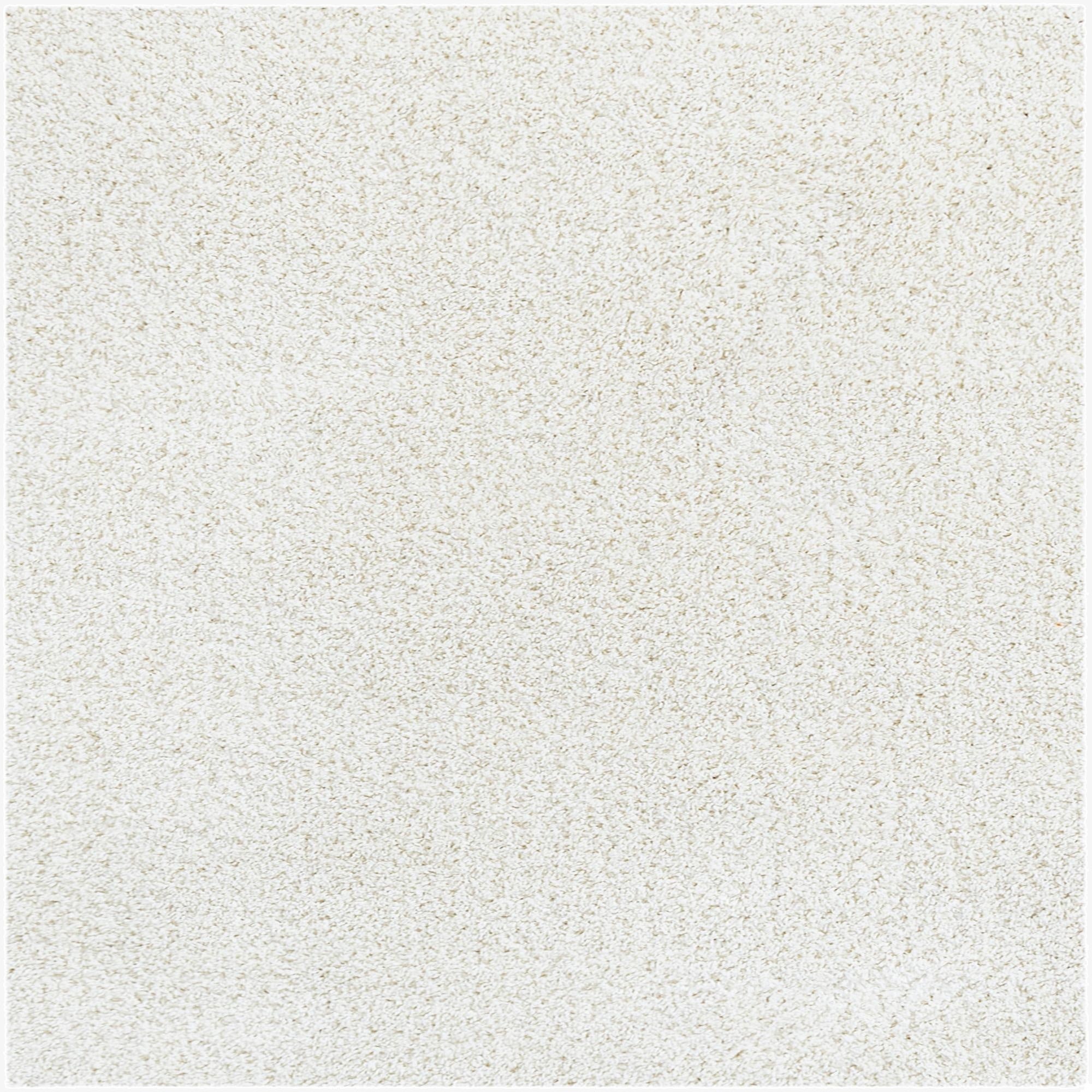 8' x 8' Soft Solid Shag Square Rug