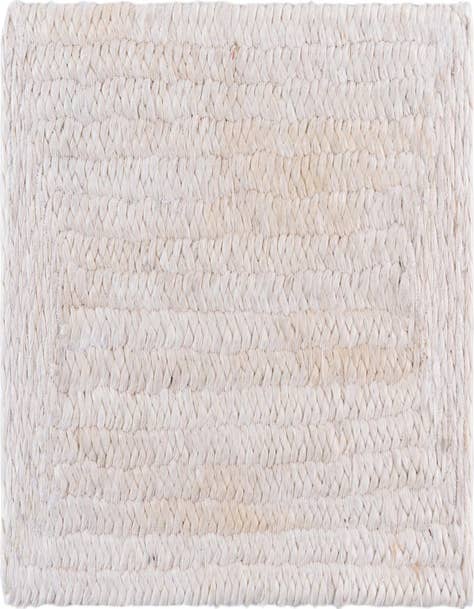 Detail image of 0' 9 x 2' 6  Hand Braided Jute Stair Rug