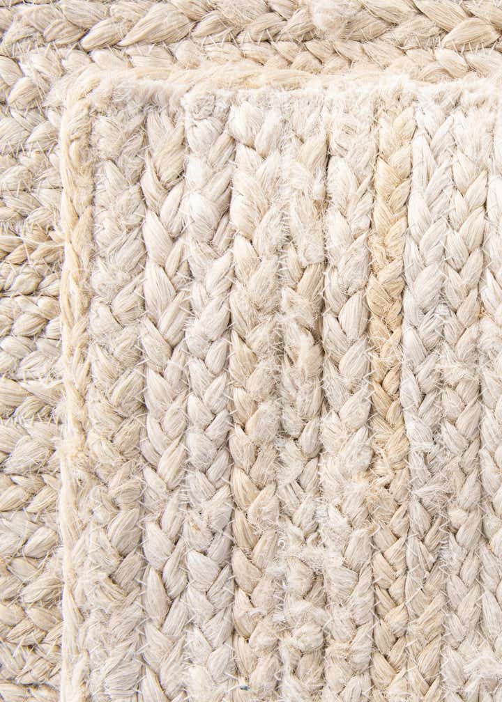 1' 2 x 8' Handmade Braided Jute Table Runner Rug