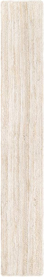 Detail image of 1' 2 x 8' Handmade Braided Jute Table Runner Rug