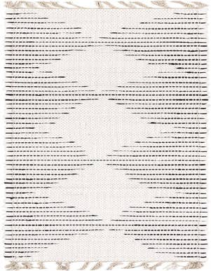 Detail image of 1' 2 x 8' Hand Woven Chindi Cotton Table Runner Rug