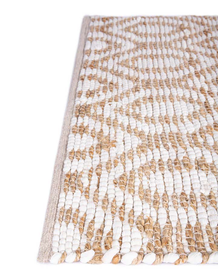 35cm x 245cm Handgeweven Chindi Jute Tafelloper Vloerkleed