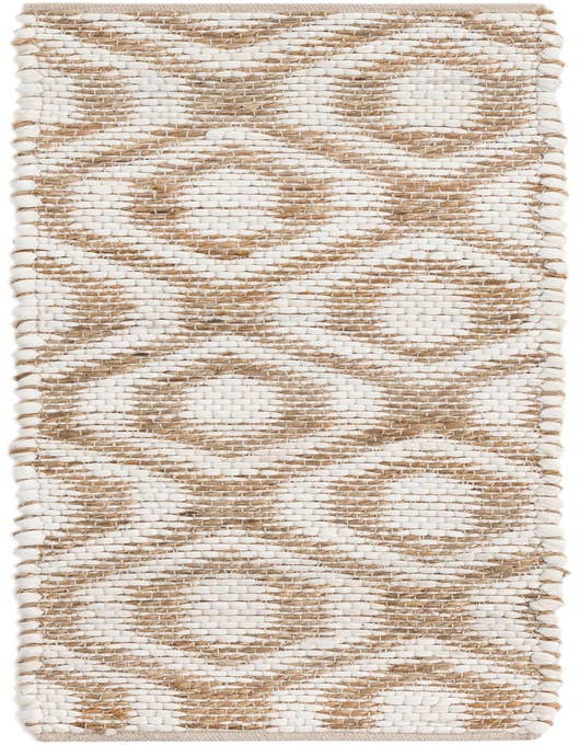 Detail image of 1' 2 x 5' Chindi Jute Table Runner Rug