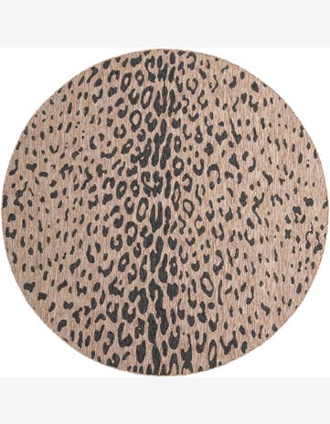 Winterberry · Animal print Outdoor Rug, natural