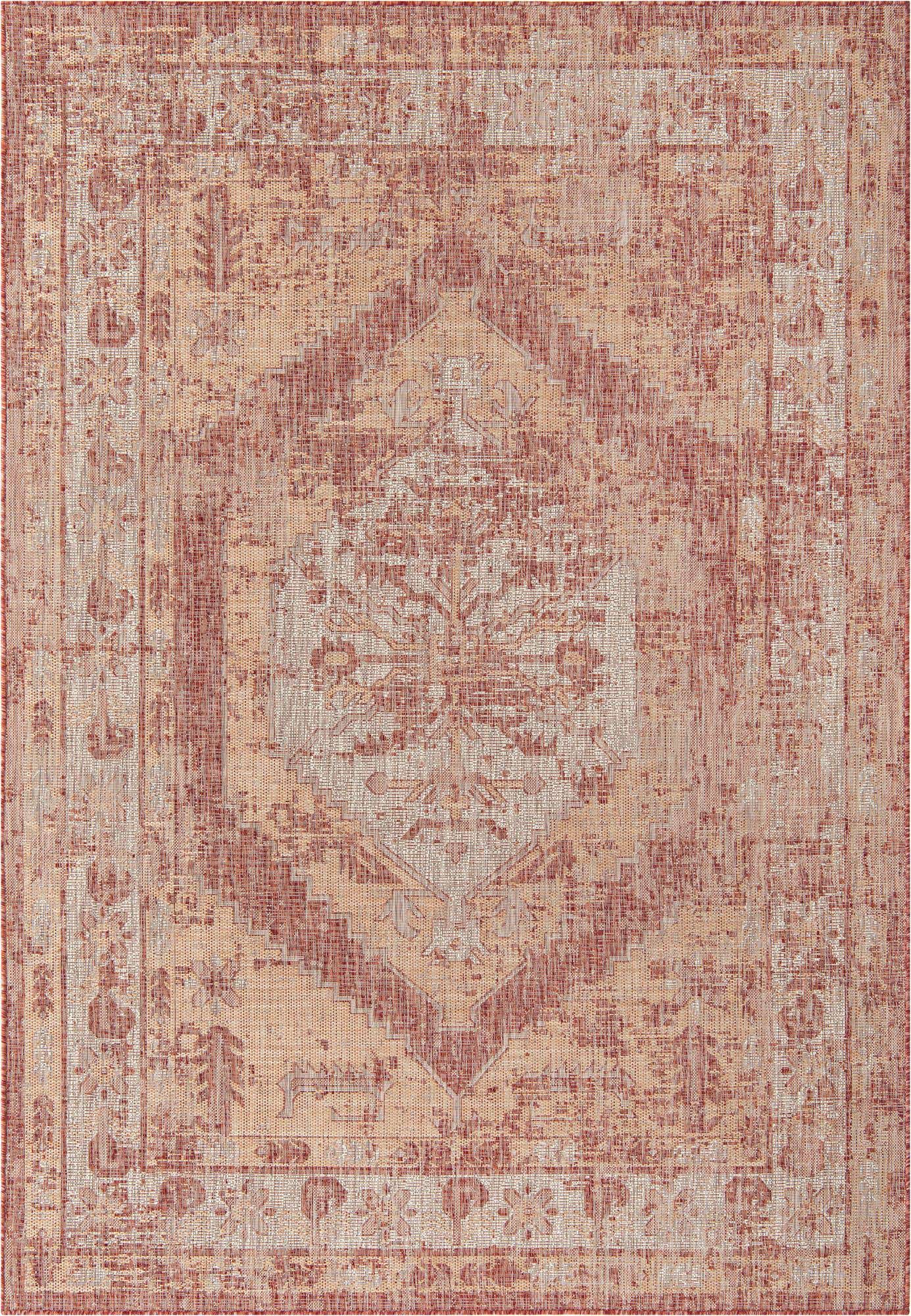 7' x 10' Wylie · Border Outdoor Rug