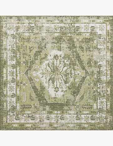 Wylie · Border Outdoor Rug, green