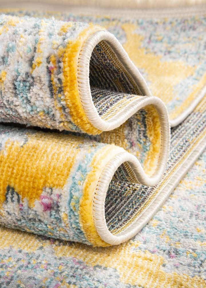 Yellow 183cm x 275cm Paragon Rug Rugs Korea