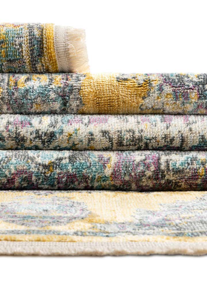 Yellow 183cm x 275cm Paragon Rug Rugs Korea