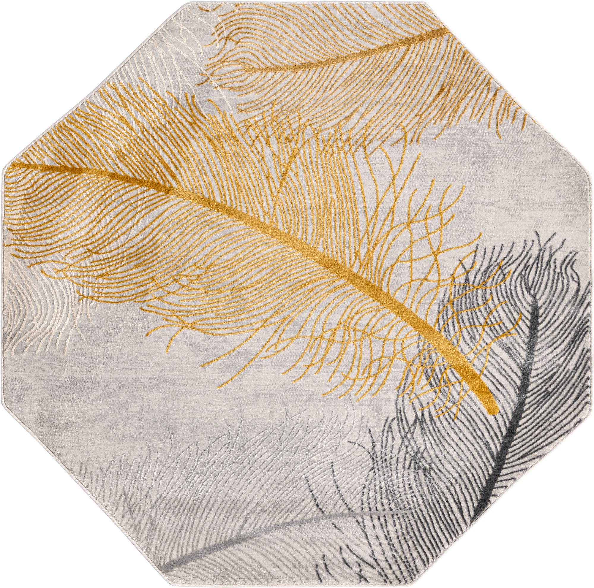 Rug Yellow and  Gray Swatch link
