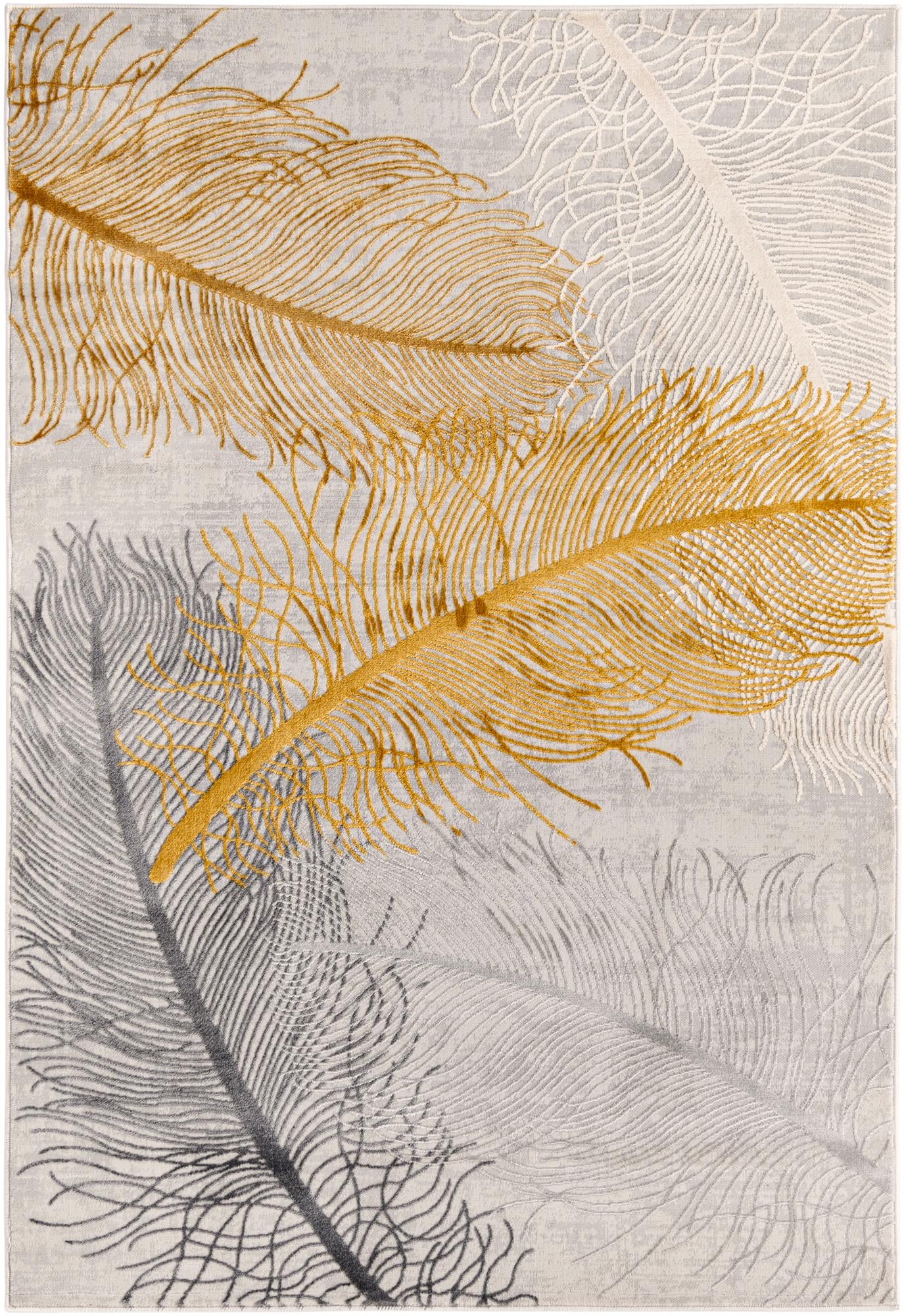 Rug Yellow and  Gray Swatch link