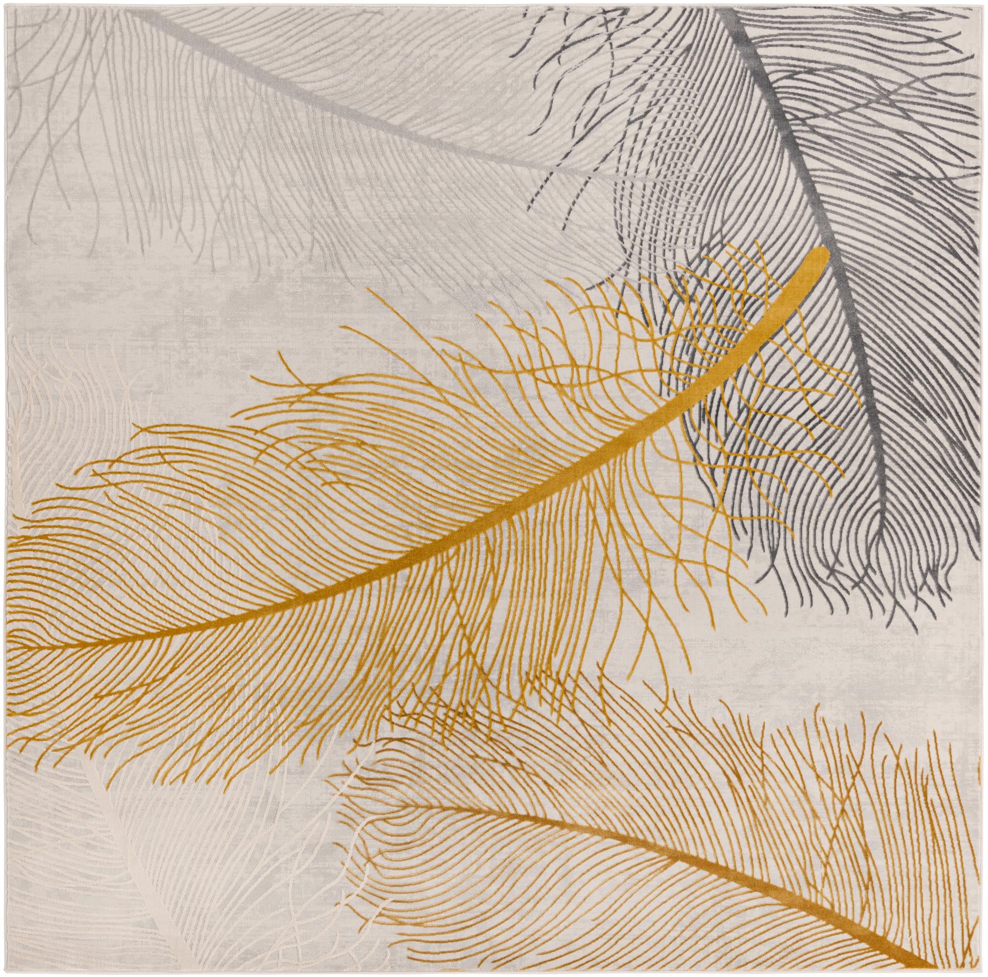 Rug Yellow and  Gray Swatch link