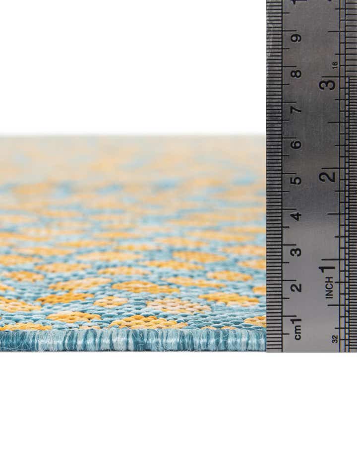 5' 3 x 8' Easy-Clean Jill Zarin Cape Town Indoor / Outdoor Oval Rug