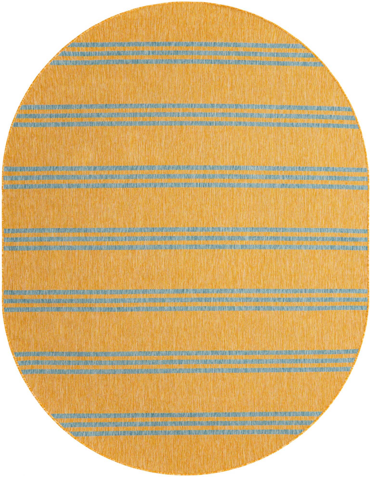 7' 10 x 10' Easy-Clean Jill Zarin Anguilla Indoor / Outdoor Oval Rug