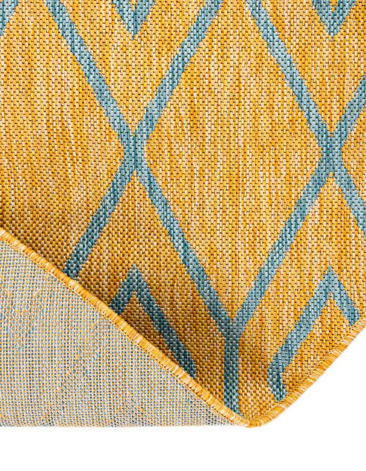 7' 10 x 10' Easy-Clean Jill Zarin Turks and Caicos Indoor / Outdoor Oval Rug