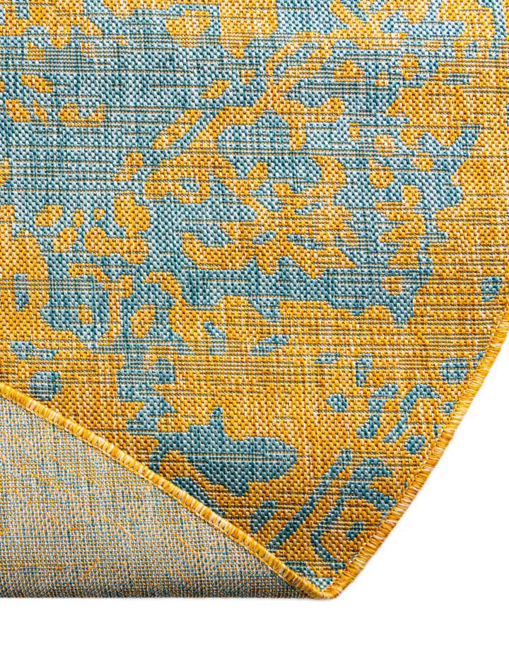 7' 10 x 10' Easy-Clean Jill Zarin Dubai Indoor / Outdoor Oval Rug