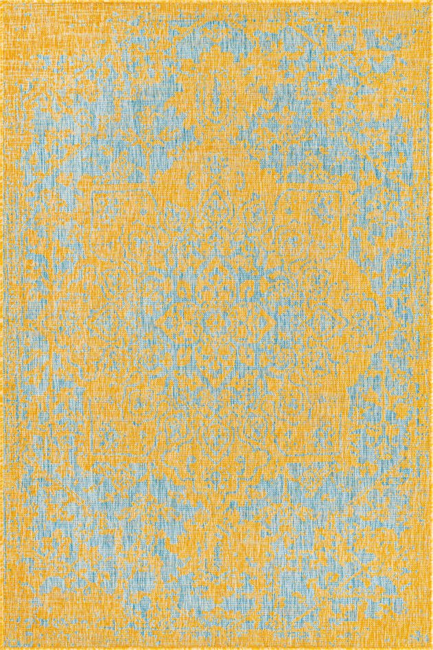 Detail image of 5' 3 x 8' Easy-Clean Jill Zarin Dubai Indoor / Outdoor Rug