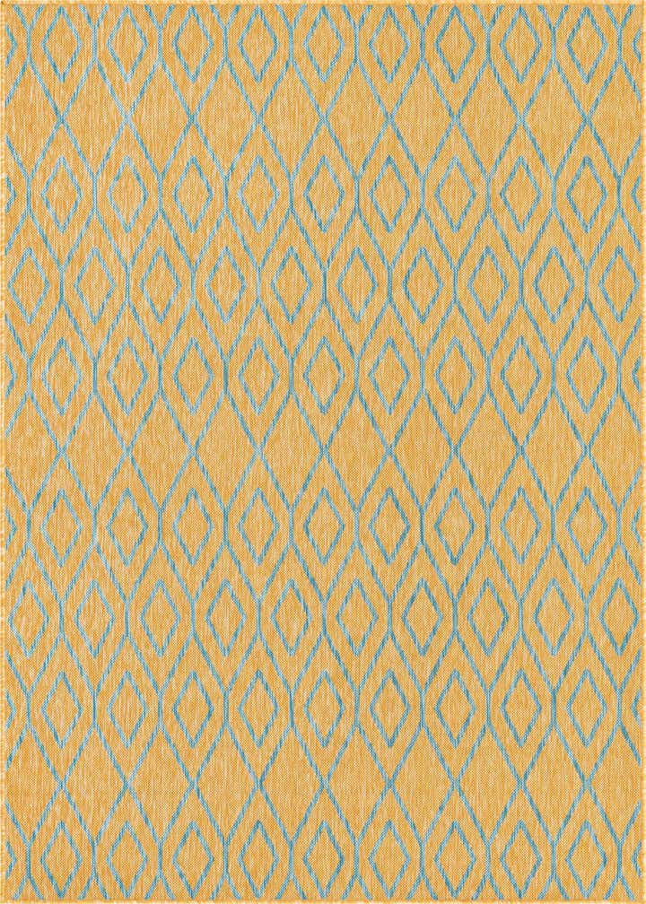 5' 3 x 8' Easy-Clean Jill Zarin Turks and Caicos Indoor / Outdoor Rug