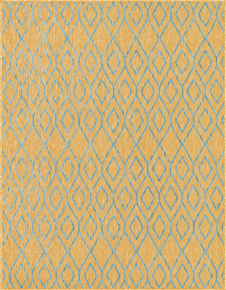 Detail image of 5' 3 x 8' Easy-Clean Jill Zarin Turks and Caicos Indoor / Outdoor Rug