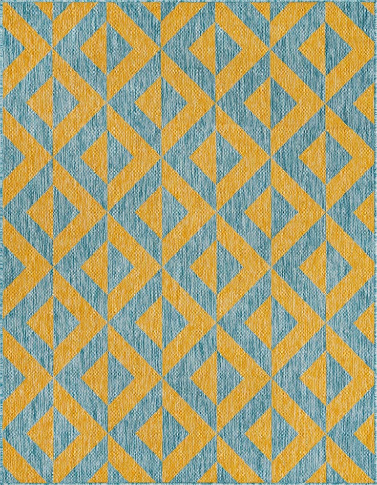 Detail image of 5' 3 x 8' Easy-Clean Jill Zarin Napa Indoor / Outdoor Rug