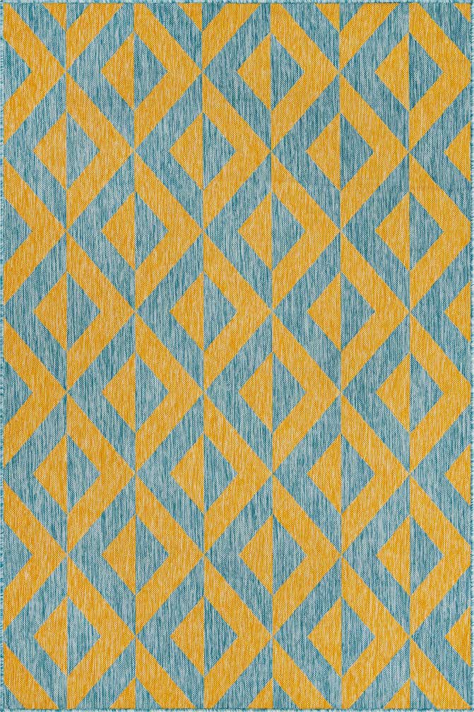 5' 3 x 8' Easy-Clean Jill Zarin Napa Indoor / Outdoor Rug