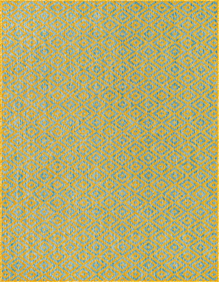 Detail image of 5' 3 x 8' Easy-Clean Jill Zarin Costa Rica Indoor / Outdoor Rug
