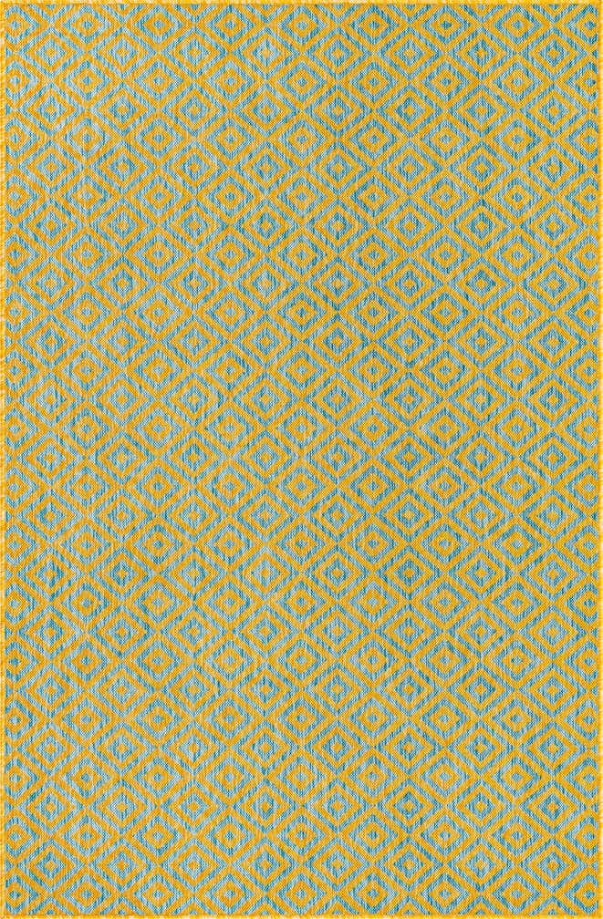 5' 3 x 8' Easy-Clean Jill Zarin Costa Rica Indoor / Outdoor Rug