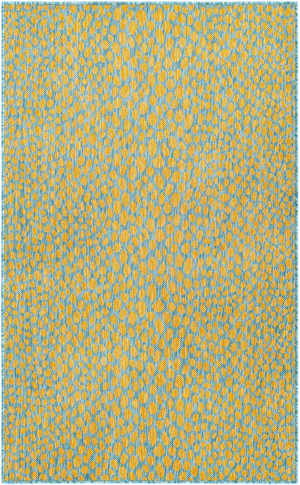 Detail image of 3' x 5' 3 Easy-Clean Jill Zarin Cape Town Indoor / Outdoor Rug