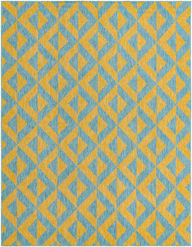 Detail image of 9' x 12' Easy-Clean Jill Zarin Napa Indoor / Outdoor Rug