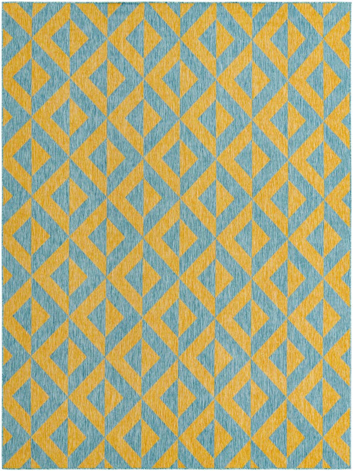 Detail image of 9' x 12' Easy-Clean Jill Zarin Napa Indoor / Outdoor Rug