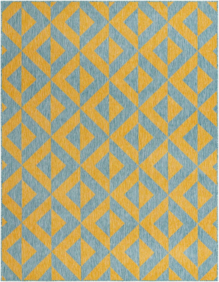 Detail image of 7' 10 x 10' Easy-Clean Jill Zarin Napa Indoor / Outdoor Rug