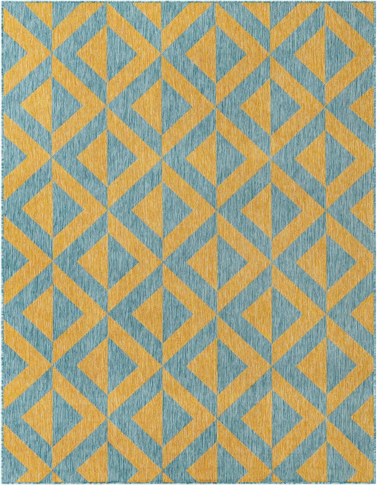 Detail image of 6' x 9' Easy-Clean Jill Zarin Napa Indoor / Outdoor Rug