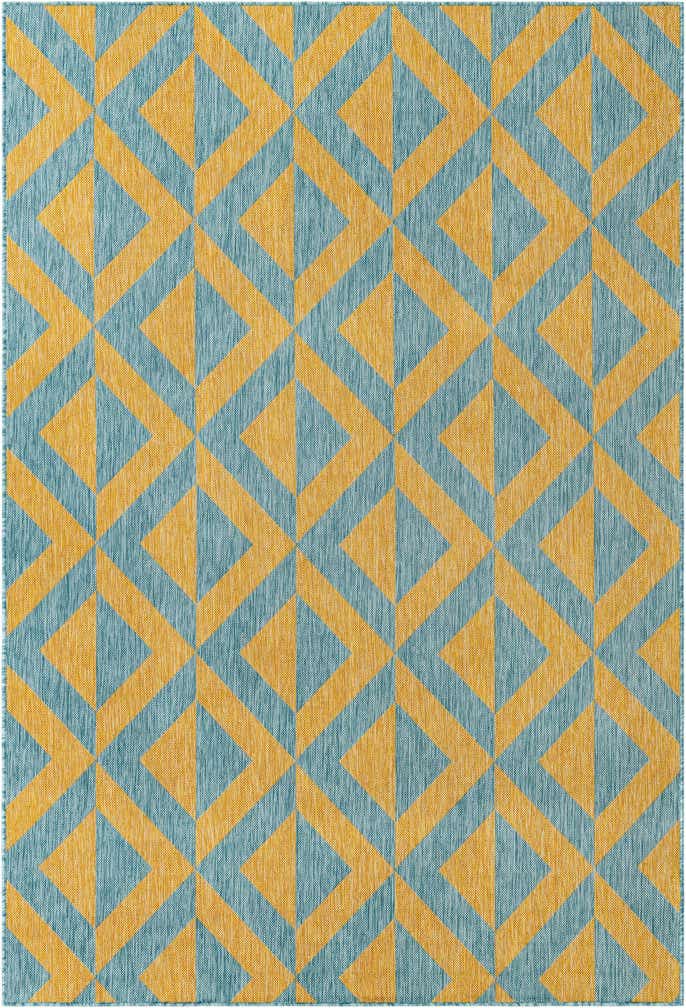 6' x 9' Easy-Clean Jill Zarin Napa Indoor / Outdoor Rug