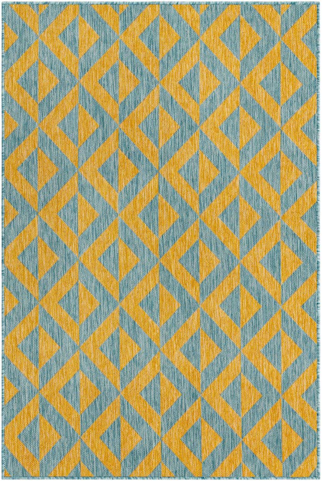 Detail image of 4' x 6' Easy-Clean Jill Zarin Napa Indoor / Outdoor Rug