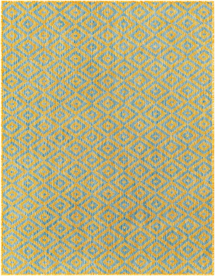Detail image of 4' x 6' Easy-Clean Jill Zarin Costa Rica Indoor / Outdoor Rug