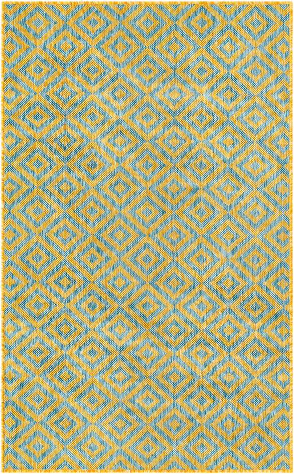 Detail image of 2' x 3' Easy-Clean Jill Zarin Costa Rica Indoor / Outdoor Rug