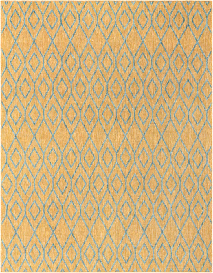 Detail image of 7' 10 x 10' Easy-Clean Jill Zarin Turks and Caicos Indoor / Outdoor Rug