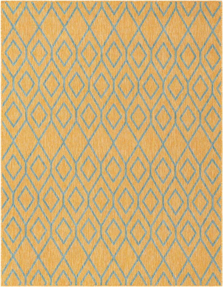 Detail image of 6' x 9' Easy-Clean Jill Zarin Turks and Caicos Indoor / Outdoor Rug
