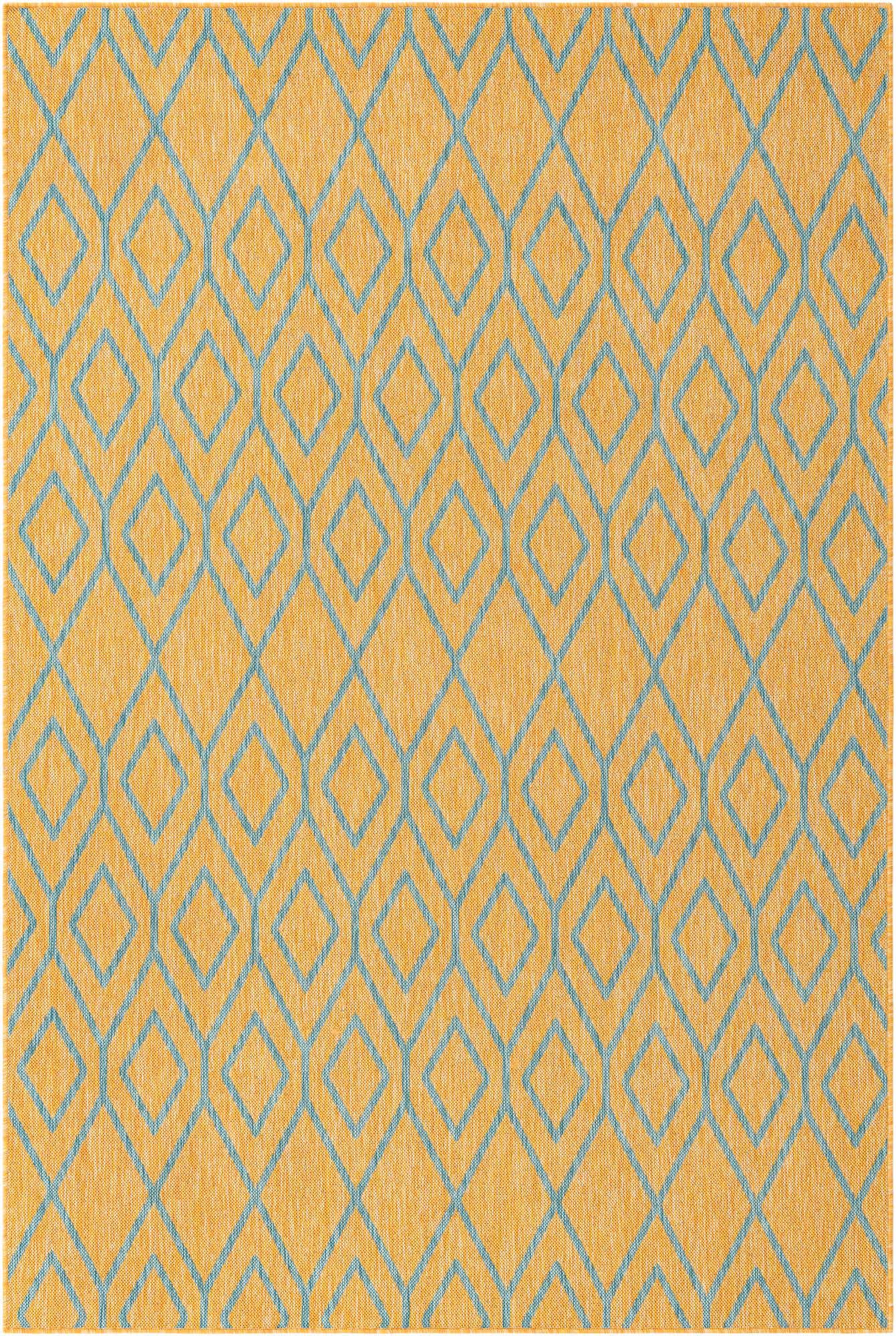 6' x 9' Easy-Clean Jill Zarin Turks and Caicos Indoor / Outdoor Rug