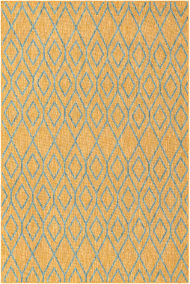 Detail image of 6' x 9' Easy-Clean Jill Zarin Turks and Caicos Indoor / Outdoor Rug