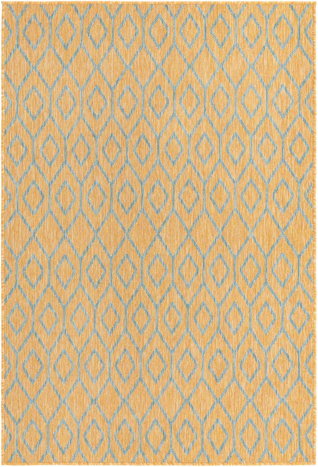 Detail image of 4' x 6' Easy-Clean Jill Zarin Turks and Caicos Indoor / Outdoor Rug