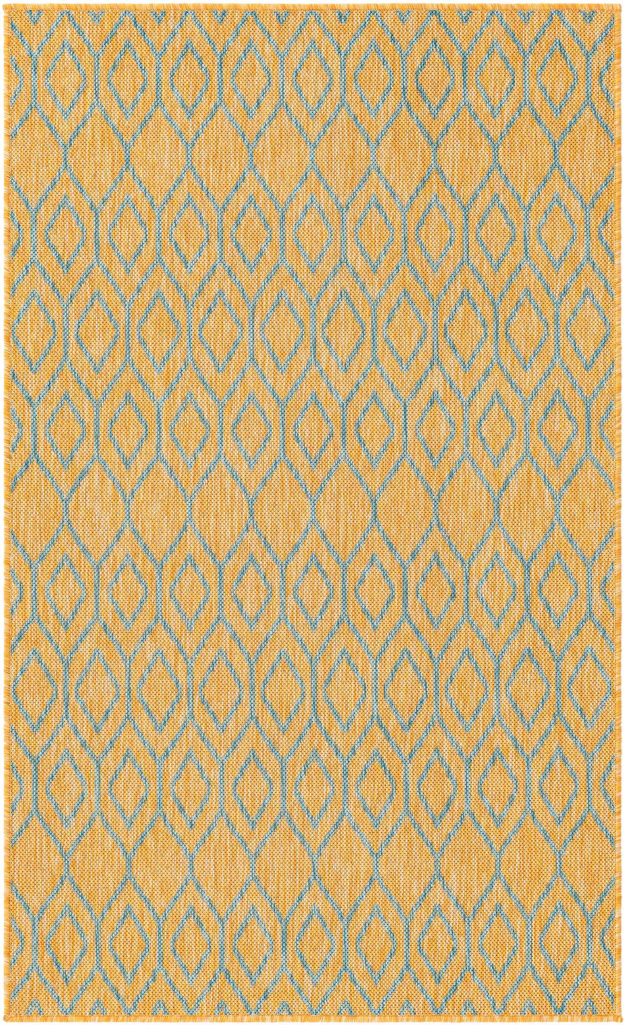 3' x 5' 3 Easy-Clean Jill Zarin Turks and Caicos Indoor / Outdoor Rug