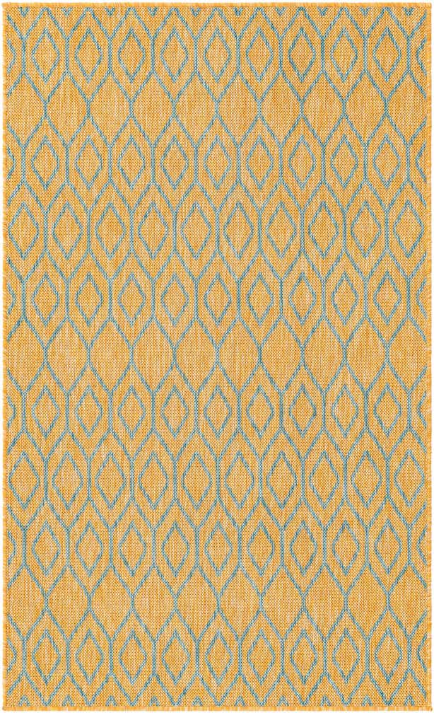 3' x 5' 3 Easy-Clean Jill Zarin Turks and Caicos Indoor / Outdoor Rug
