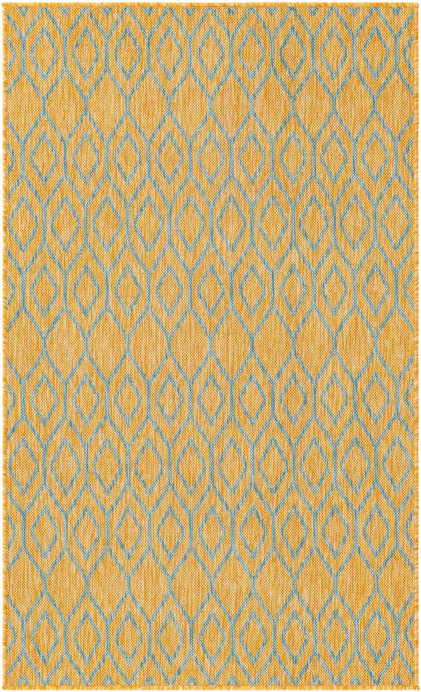 2' x 3' Easy-Clean Jill Zarin Turks and Caicos Indoor / Outdoor Rug