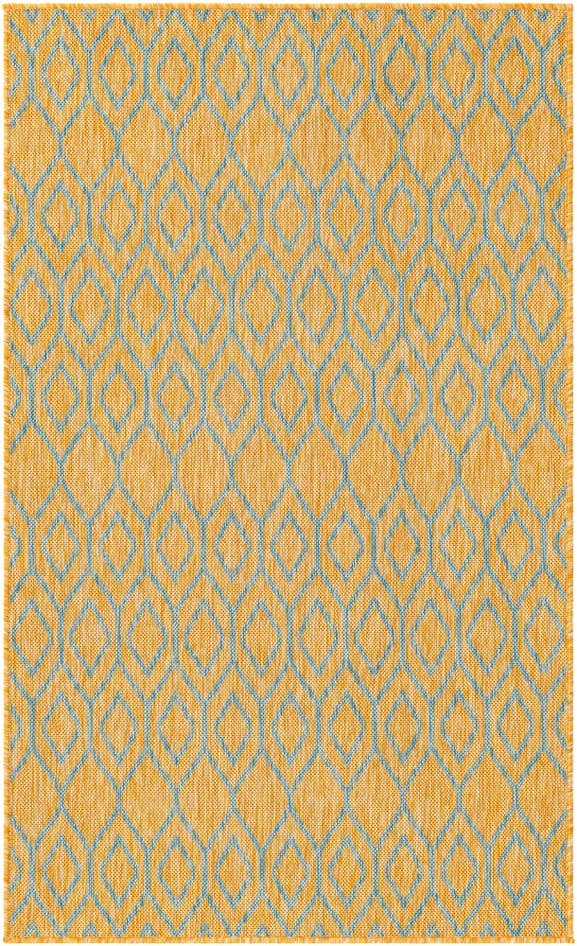 Detail image of 2' x 3' Easy-Clean Jill Zarin Turks and Caicos Indoor / Outdoor Rug